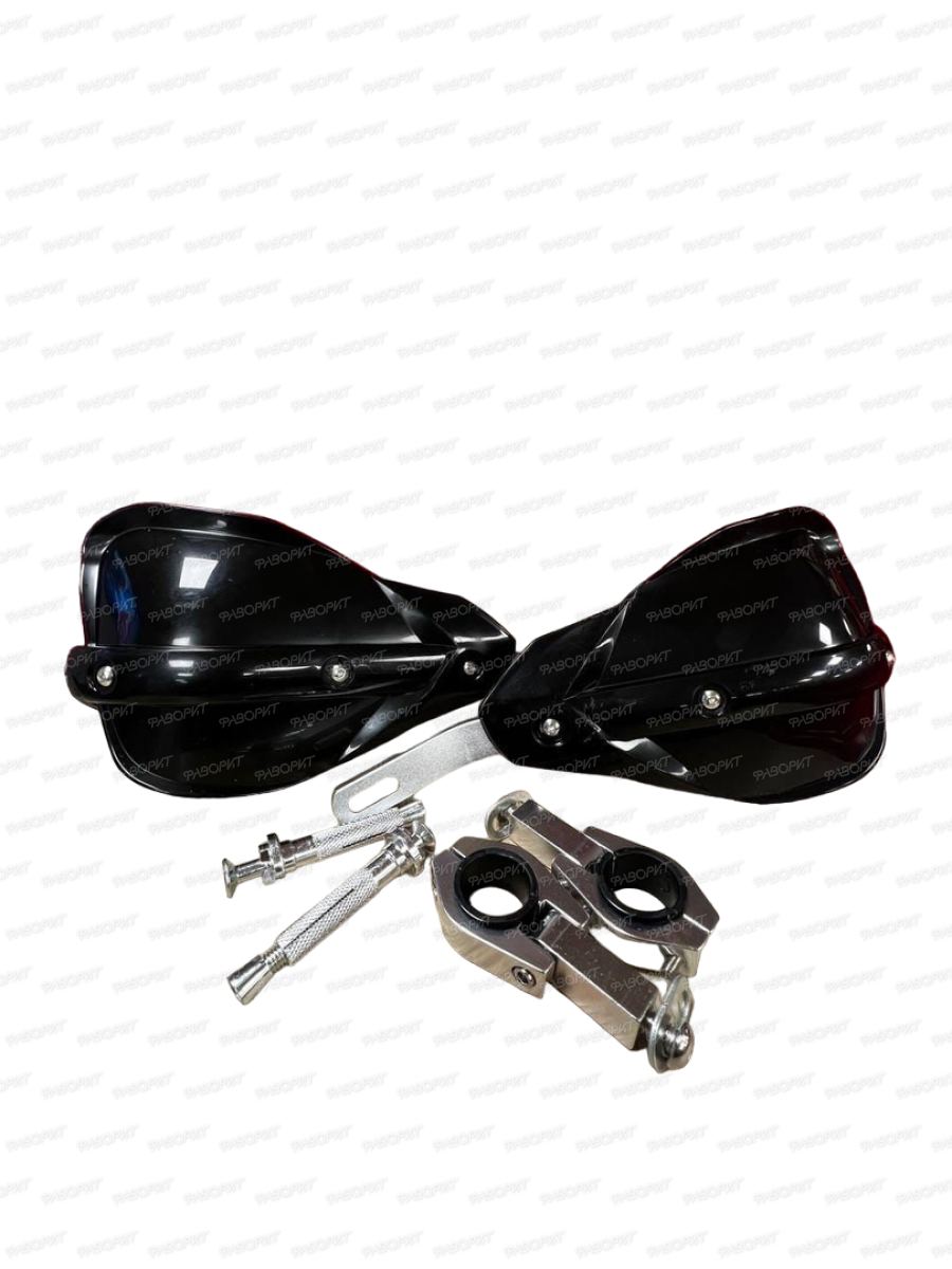 Защита рук универсальная для мотоциклов ROCKOT (армированная, черная)