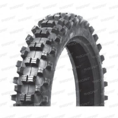 Покрышка 12" 80/100-12 Р2006 без камеры, питбайк, WANDA