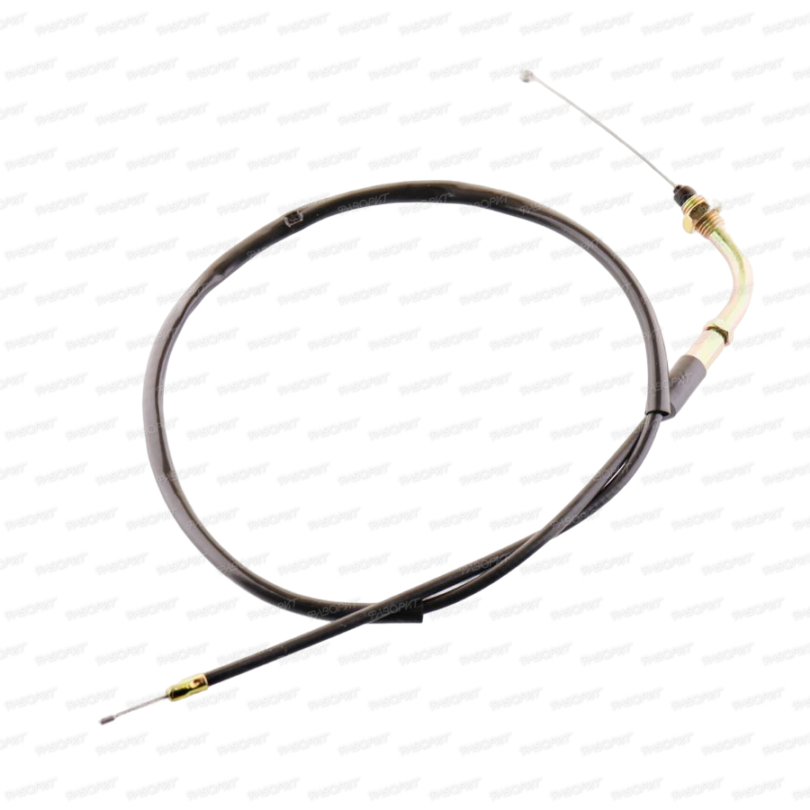 Трос газа L-1250мм, ход-90мм, трицикл Лифан, МотоМир
