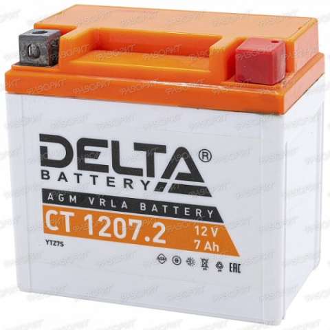 Аккумулятор DELTA CT 1207.2