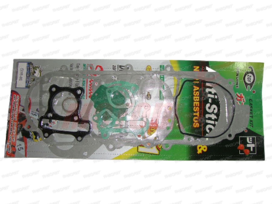 Набор прокладок двигателя скутер 139QMB (80 сс) 10"