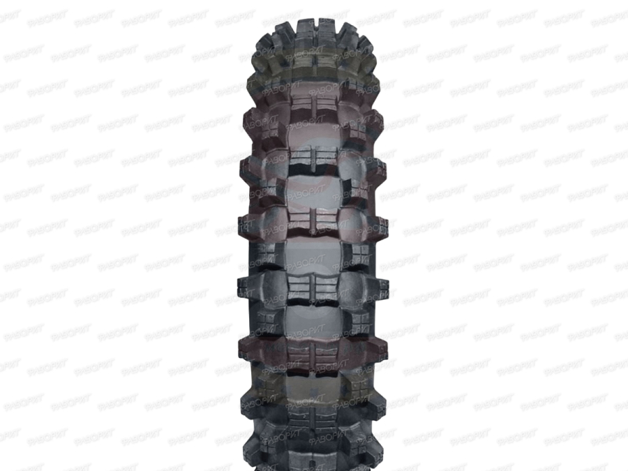 Покрышка 18" 110/100-18 Р2002 без камеры, мотоцикл, Кросс, WANDA