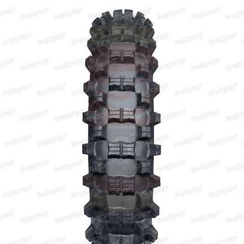 Покрышка 18" 110/100-18 Р2002 без камеры, мотоцикл, Кросс, WANDA