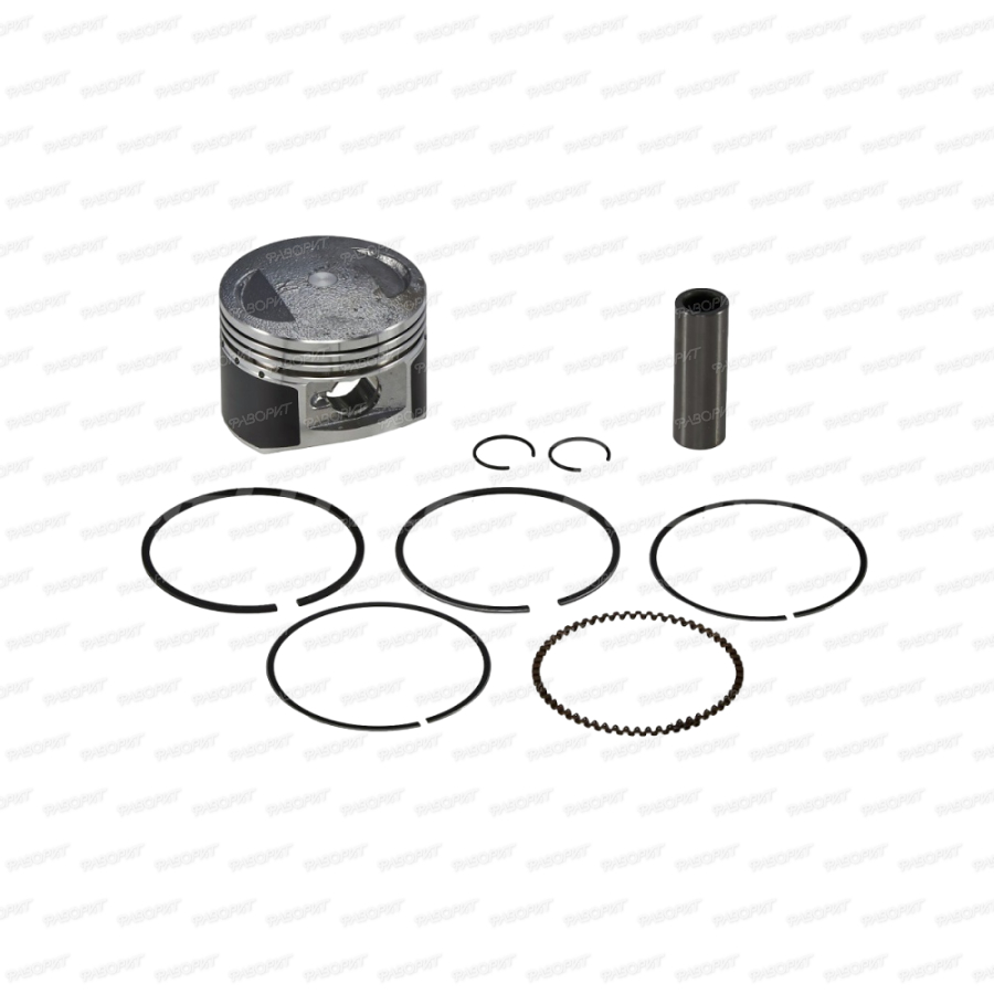 Поршень двиг. YX125 см3 153FMI/154FMI d-54, p-14 в сборе SM-PARTS