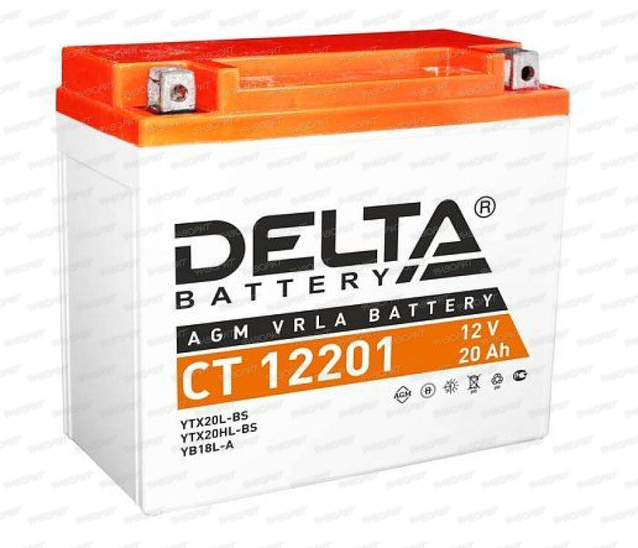 Аккумулятор DELTA CT 12201