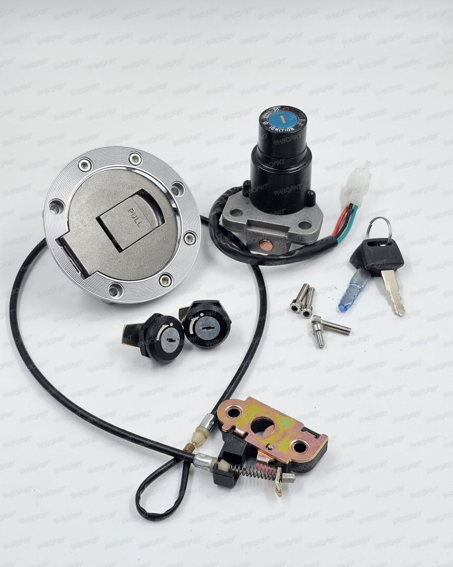 Замок зажигания Cobra Crossfire (+ багажника+ седла+ крышка бака)