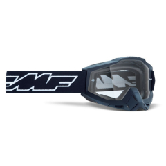 Маска кросс FMF Powerbomb Rocket Black - прозрачная линза