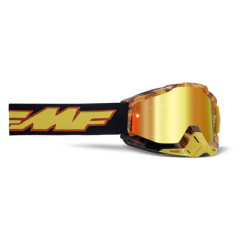 Маска кросс FMF Powerbomb Spark - зеркальная красная линза