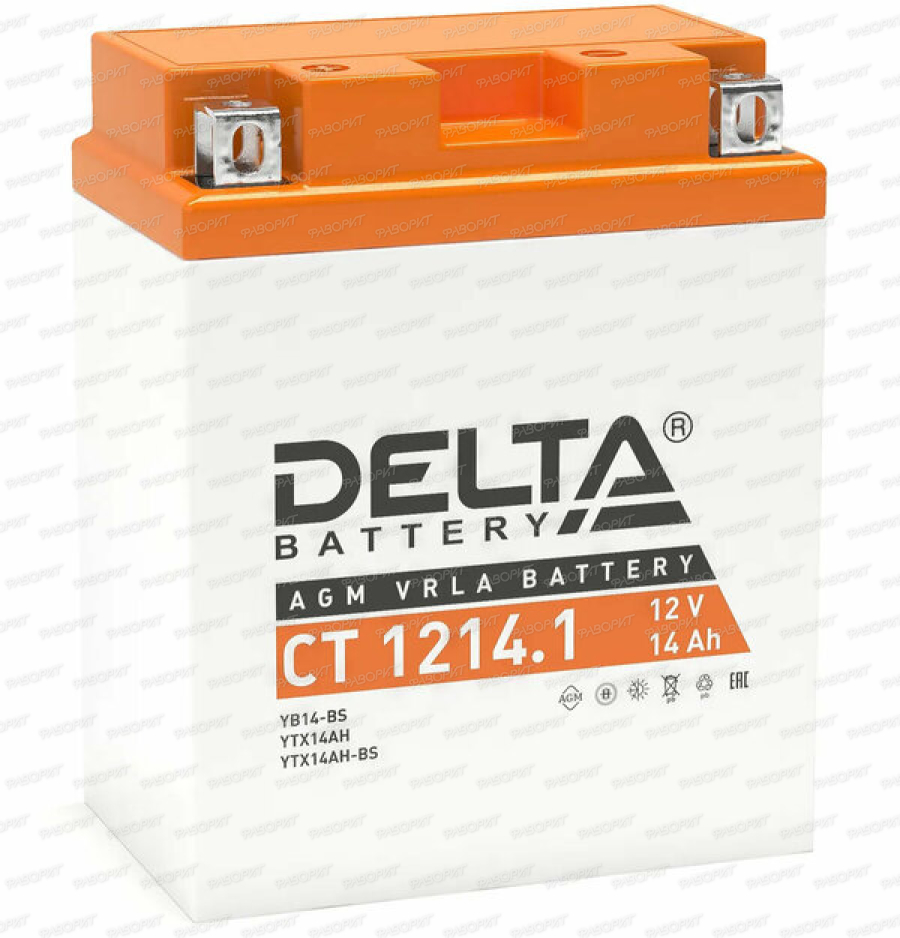 Аккумулятор DELTA CT 1214.1