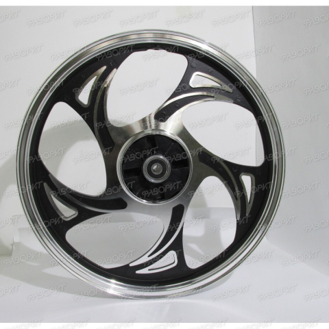Обод 17" задний литой №2 №4 Альфа, Дельта, Zodiak 1,6-17 "КОГОТЬ ТИГРА" (610-2)