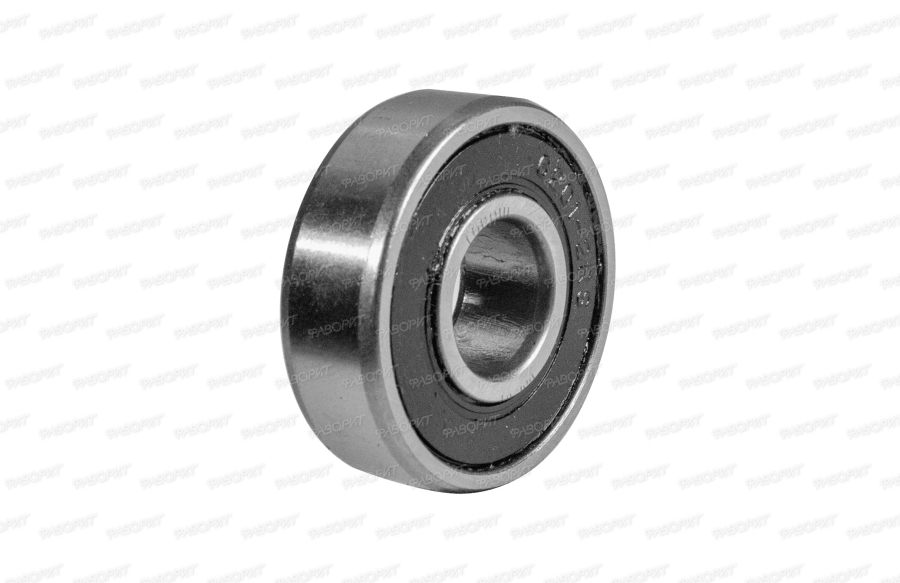 Подшипник 180201 (12х32х10) закрытый резиной