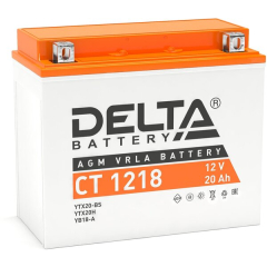 Аккумулятор DELTA CT 1218 20Ач прямая полярность