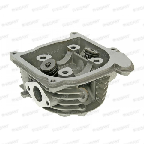 Головка цилиндра с клапанами 4T 100cc 139QMB 50,00мм, клап. d-16/18мм; GY6-100