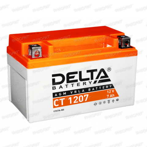 Аккумулятор DELTA CT 1207