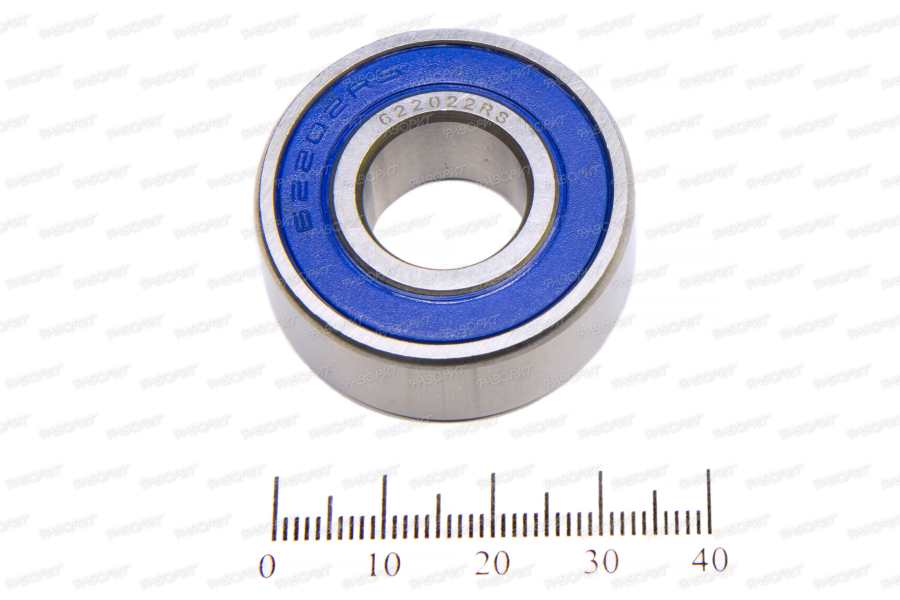 Подшипник 180202 (арт.6202-2RS) закрытый (Россия, завод)