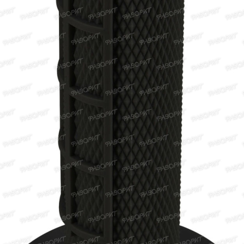 Грипсы MX 1/2 Waffle, Single Ply w/Icon Logo, Black
