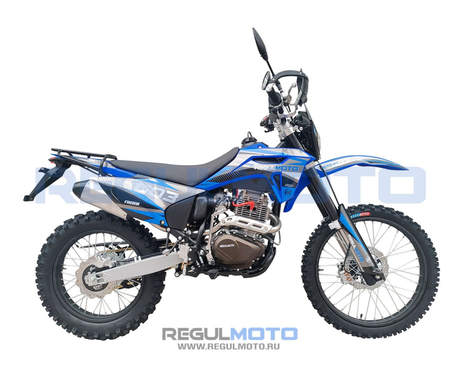 Мотоцикл Regulmoto Sport-003 PR - 6 gear (черный/синий)