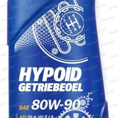 Масло Трансмиссионное Mannol Gypoid Gl-4/5 80W90 Минеральное 1 Л