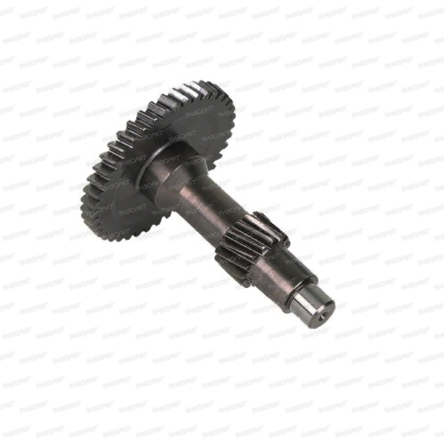 Вал редуктора промежуточный (L=116mm) с шестерней (41Т/15Т); 157QMJ T150