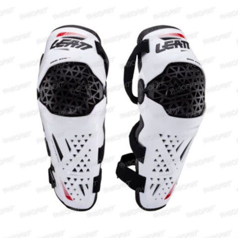 Защита коленей Leatt Dual Axis Pro White S-M