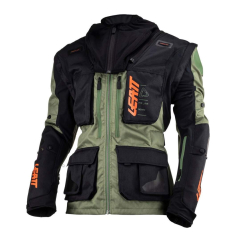 Куртка мото LEATT #1 black (текстиль) (M)