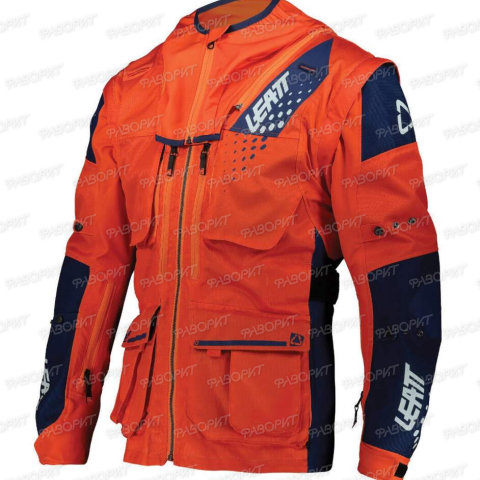 Куртка мото LEATT #2 red (текстиль) (XL)