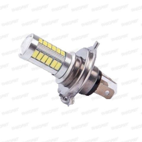 Лампа светодиодная (LED) 12V 35W (H4) (P43t) 33SMD (Фарная)