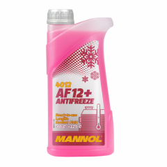 Антифриз MANNOL AF12+ (-40*C) Longlife красный, 1л