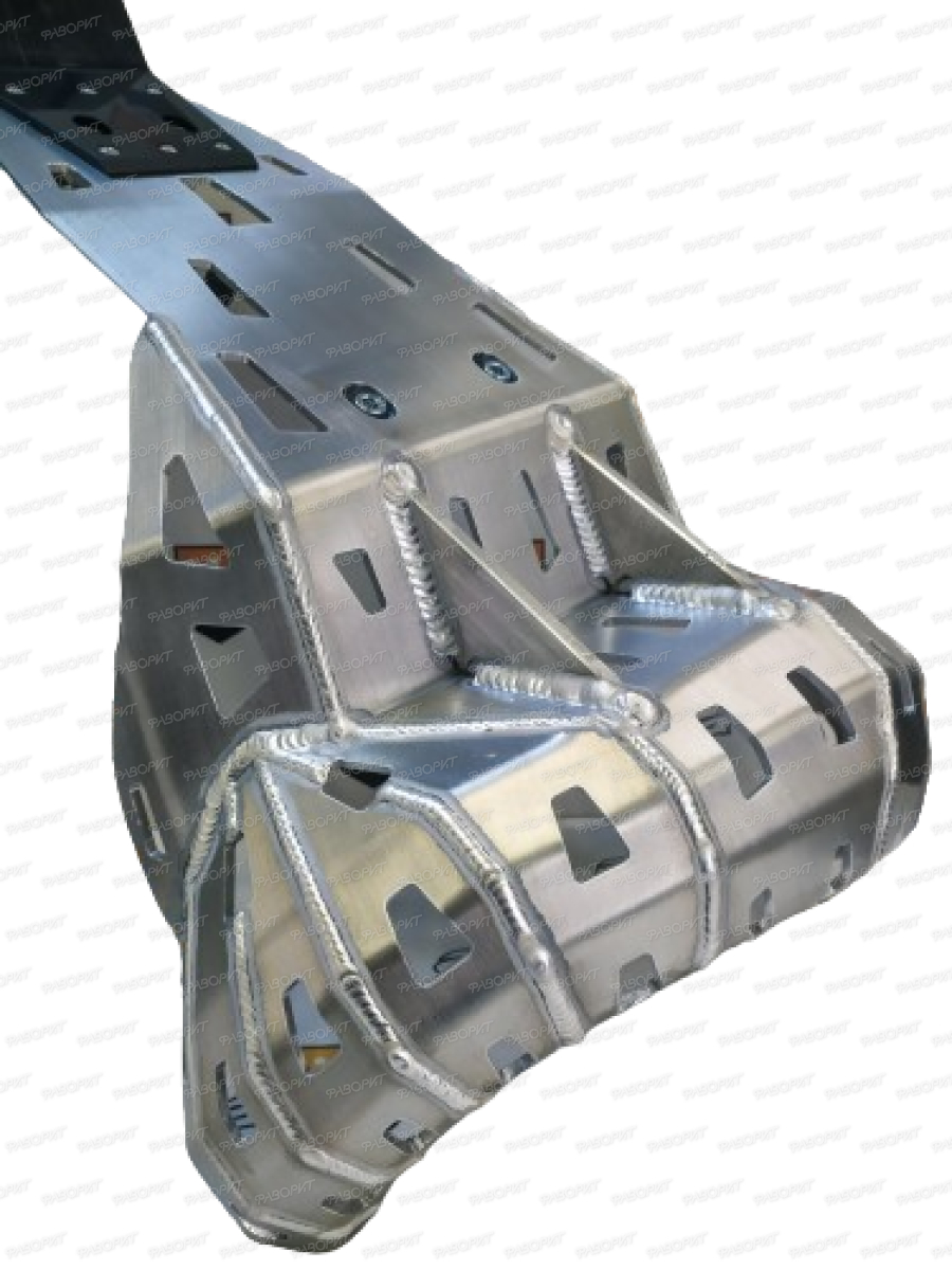 Защита картера и резонатора Rieju MR 250/300 арт.12SPEG01