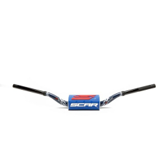 Руль Scar O2 ø28,6 (1 1/8") McGrath/Short style KTM - темно синий руль - темно-синяя подушка