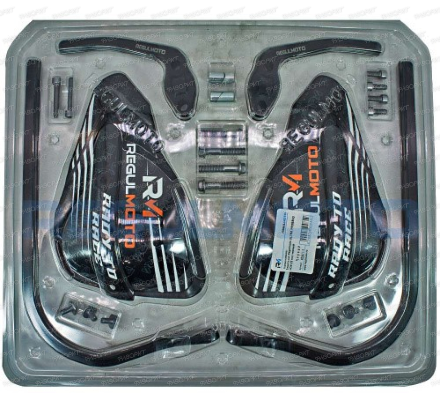 Защита рук Regulmoto ULTRA PROBEND HCM (28 мм) (Черный)