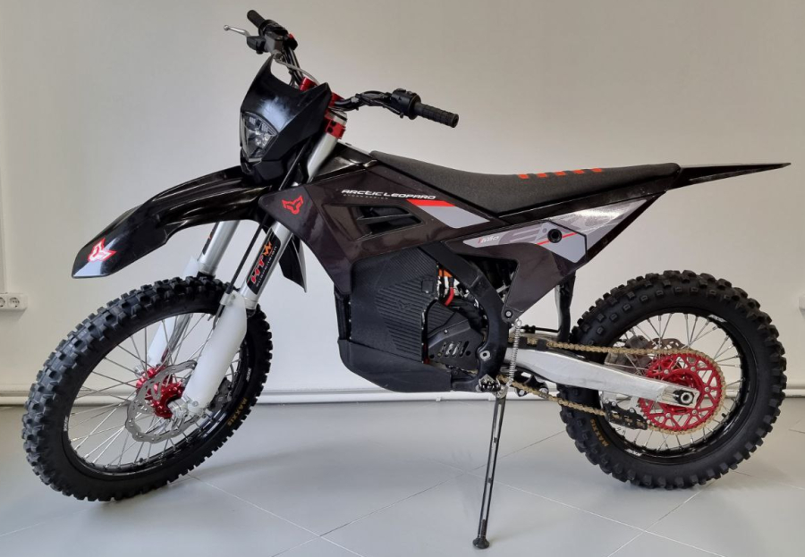 Электромотоцикл Arctic Leopard EXE880 Cheetah (черный/HTW)