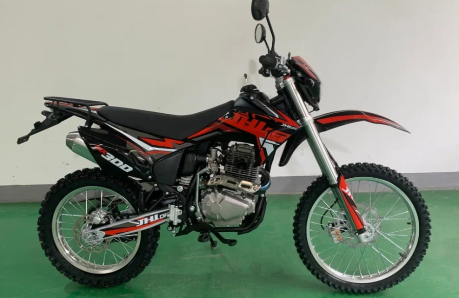 Эндуро мотоцикл JHL MX300 (ZS175FMN) красный