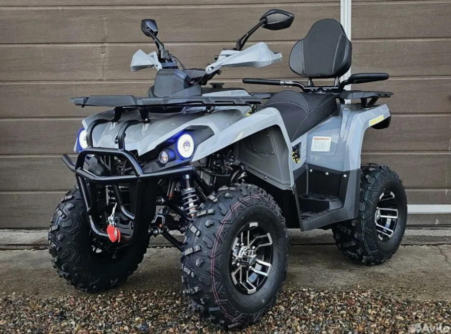 Квадроцикл Mikilon Hammer 200 Lux Long (Серый)