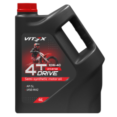 Масло моторное Vitex Drive Universal 4T 10W40 4L