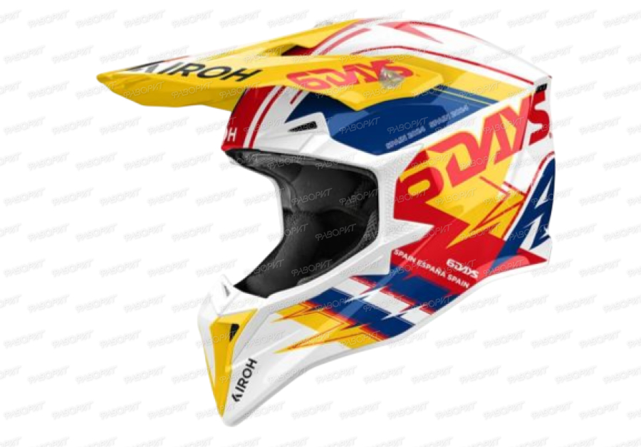 Внедорожный шлем Airoh Wraaap 6Days Spain 2024 Gloss L