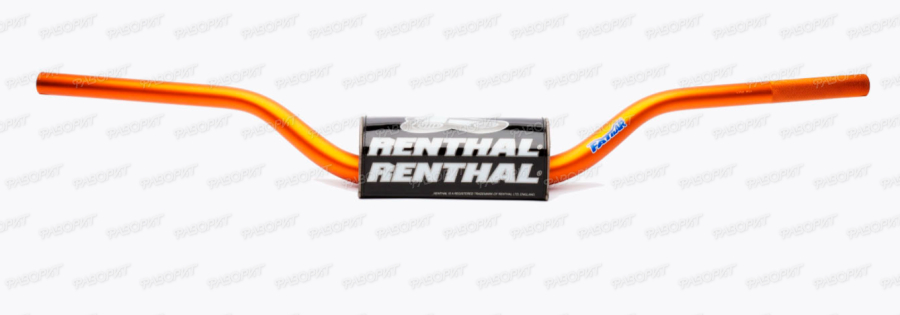 Руль Renthal Fatbar Villopoto-Stewart - Оранжевый