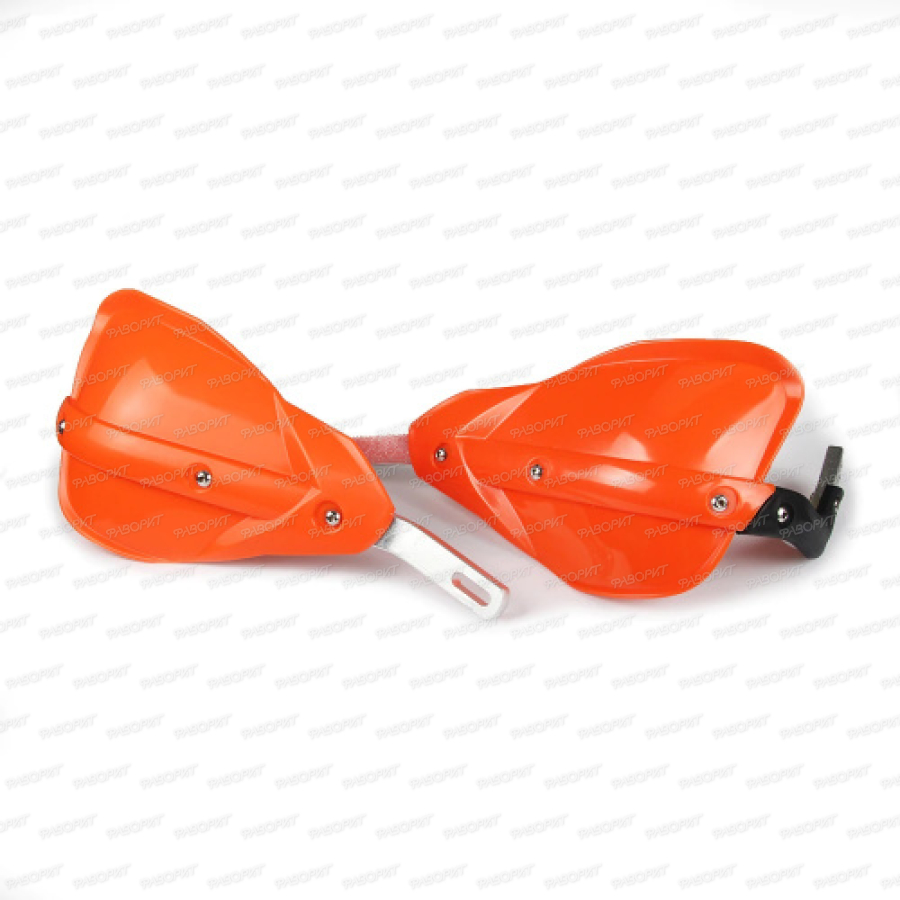 Защита рук Regulmoto Ultra set усиленная с креплением 28мм (Оранжевый)