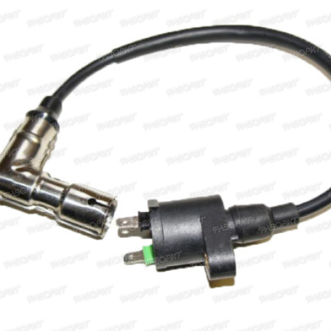 Катушка зажигания со свечным колпачком 45 гр 157FMI,162FMJ,166FMM (CG,GY,CB125-250)