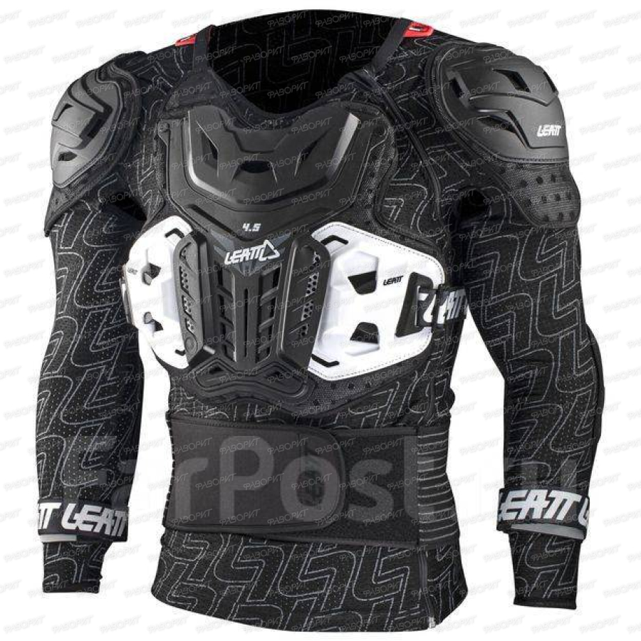 Защита тела Leatt 4.5 Body Protector Blk #XXL 184-196cm