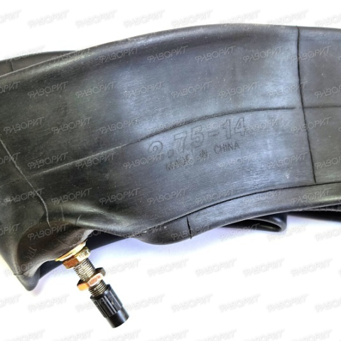 Камера 14" 2.75-14 питбайк, бутил, цветная коробочка, вентиль TR4, WANDA