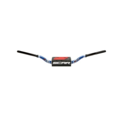Руль Scar O2 ø28,6 (1 1/8") Villopoto/Stewart - синий руль - черная подушка
