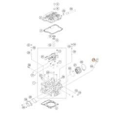 Датчик температуры KTM EXC/EXC-F TPI 150/250/300/350/450/500/690/790/890
