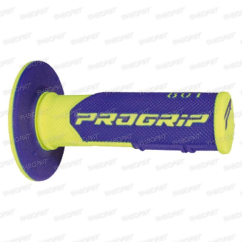 Грипсы Progrip 801-252 Yellow Fluo-Blue