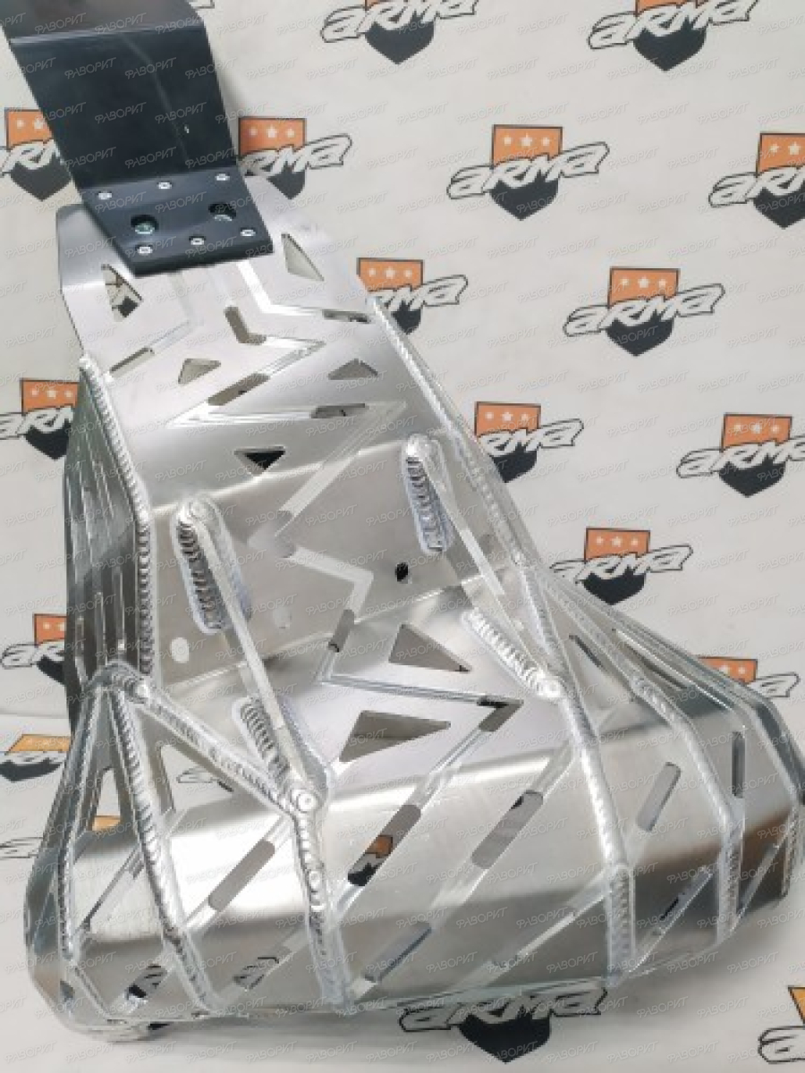 Защита картера и резонатора GasGas 2T 20-21 арт.13SPEG01