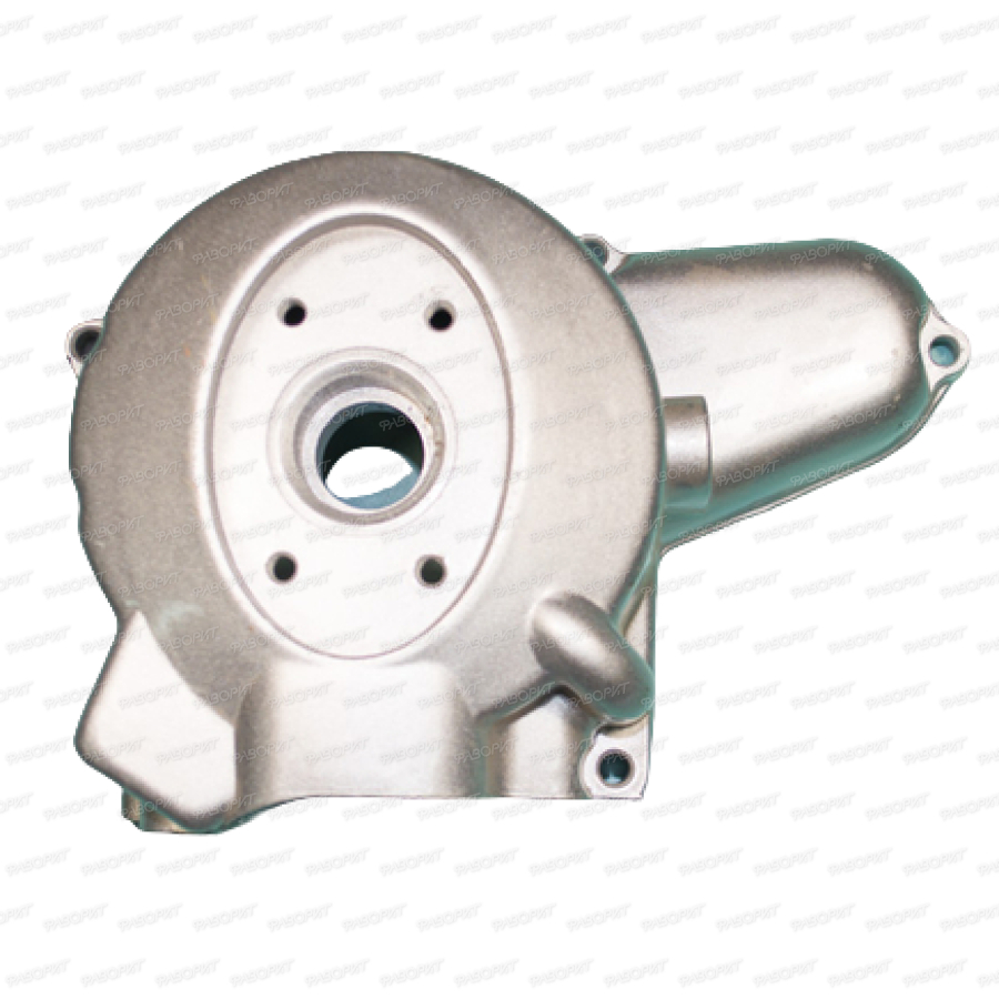 Крышка картера левая 1Р39 Gvalior, Dingo125 зажигание 6 катушек (верхний эл.стартер) выпуклая