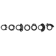 Грипсы Progrip 708-171 Black-Grey +7 различных крепежей тросика