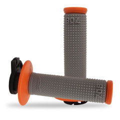 Грипсы Progrip 708-293 Orange-Grey +7 различных крепежей тросика