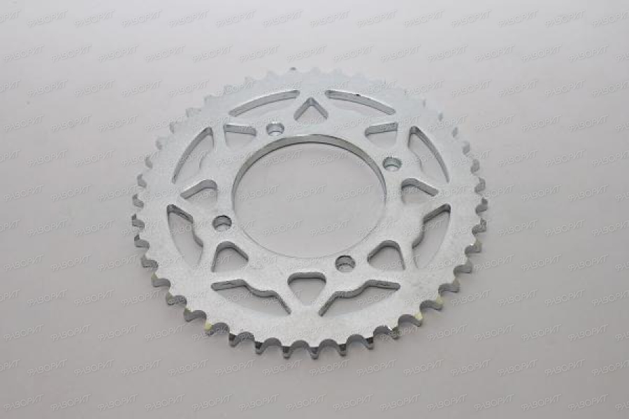 Звезда ведомая для питбайков 428-43 (диагональ 4*92мм, посадка 76мм)