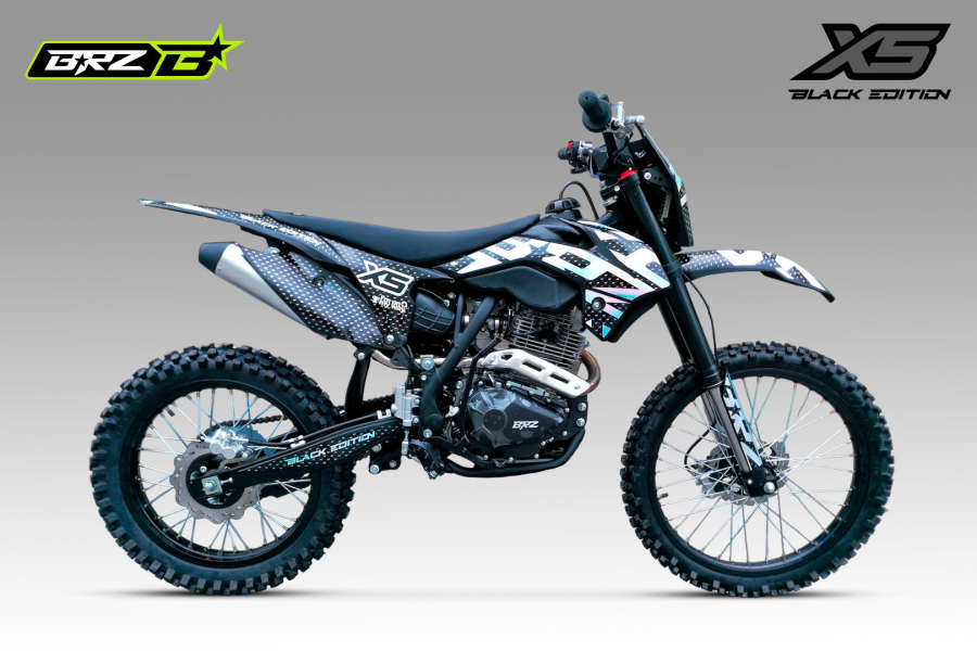 Мотоцикл BRZ X5 Black Edition 250cc
